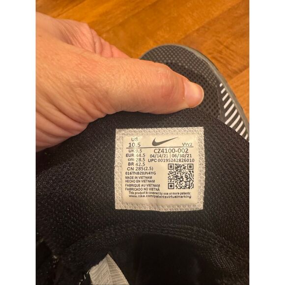 Nike Kyrie Flytrap Basketball Shoes Men’s 10.5 Black Neon Green Athletic Sneaker - Picture 5 of 6